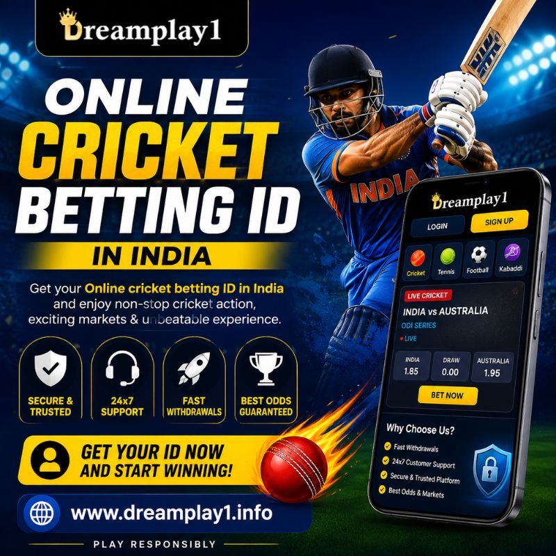 Dreamplay1 – Best Online Cricket Betting ID in India for Cricket Fans
